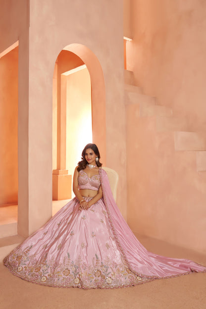 Purple Designer Lehenga 2243