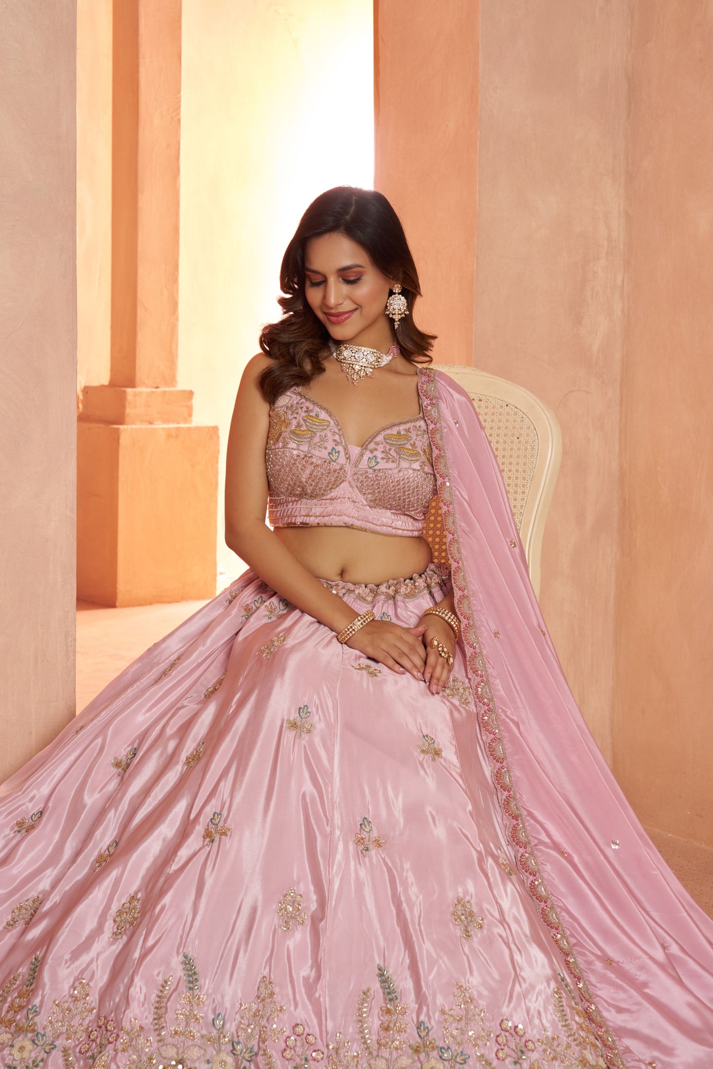 Purple Designer Lehenga 2243