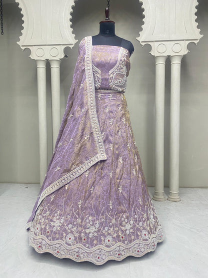 Purple Designer Lehenga 2248