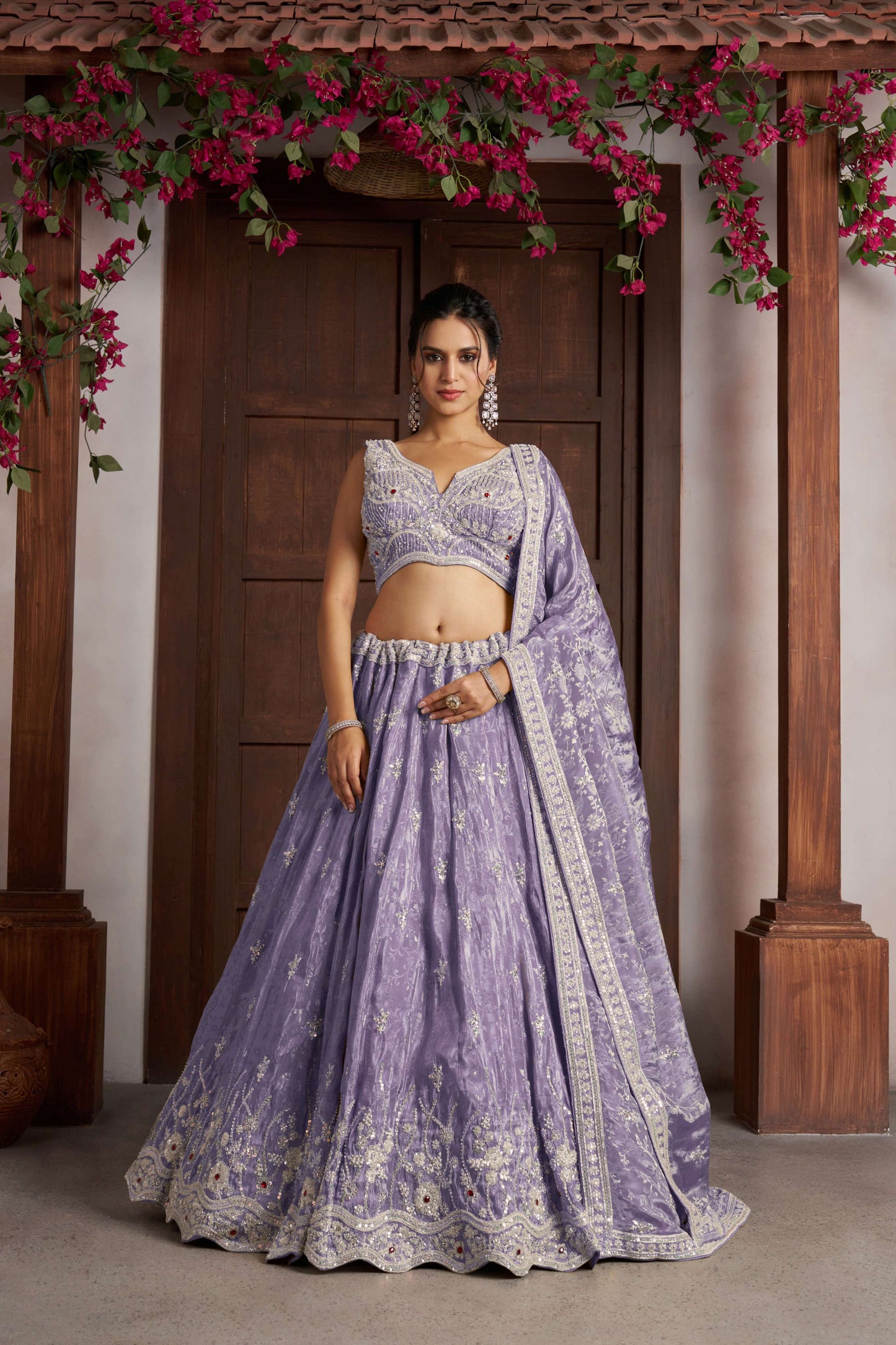 Purple Designer Lehenga 2248