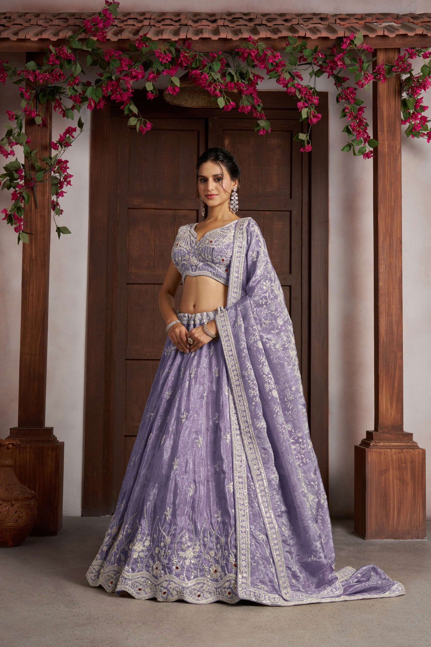 Purple Designer Lehenga 2248