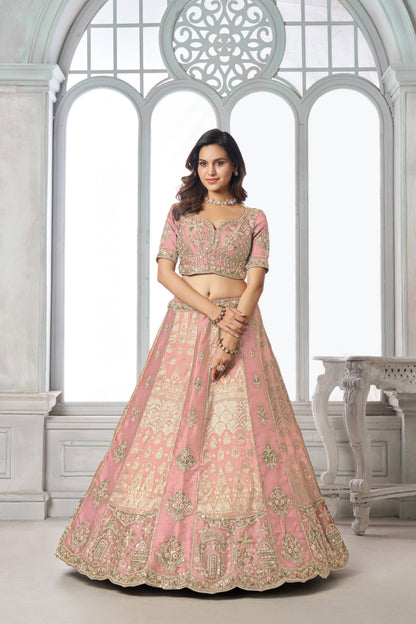 Rust Orange Designer Lehenga 2250