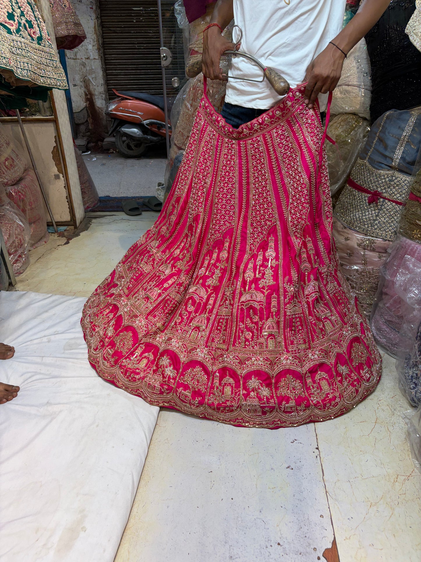 Rani Pink Designer Lehenga