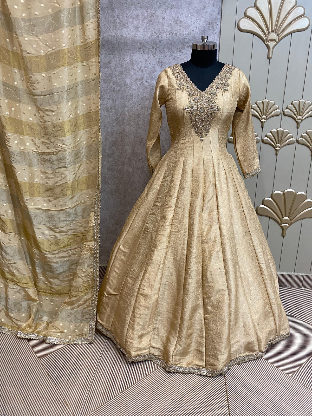 Golden gown