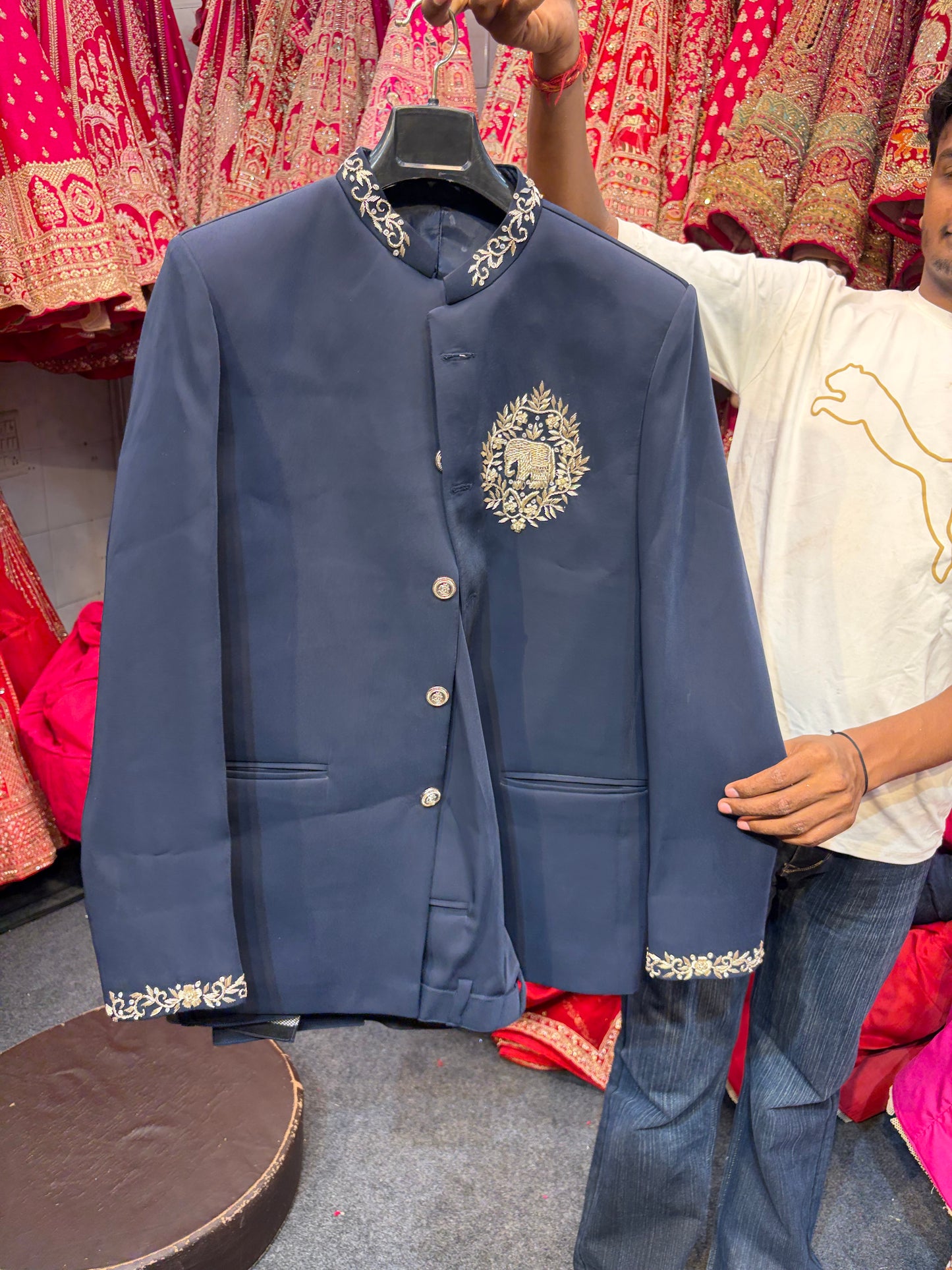 Blue Mens Wear Indo Western Dress
