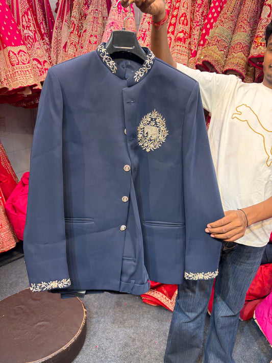 Blue Mens Wear Indo Western Dress