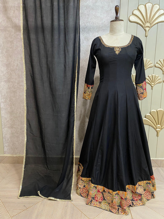 Black gown