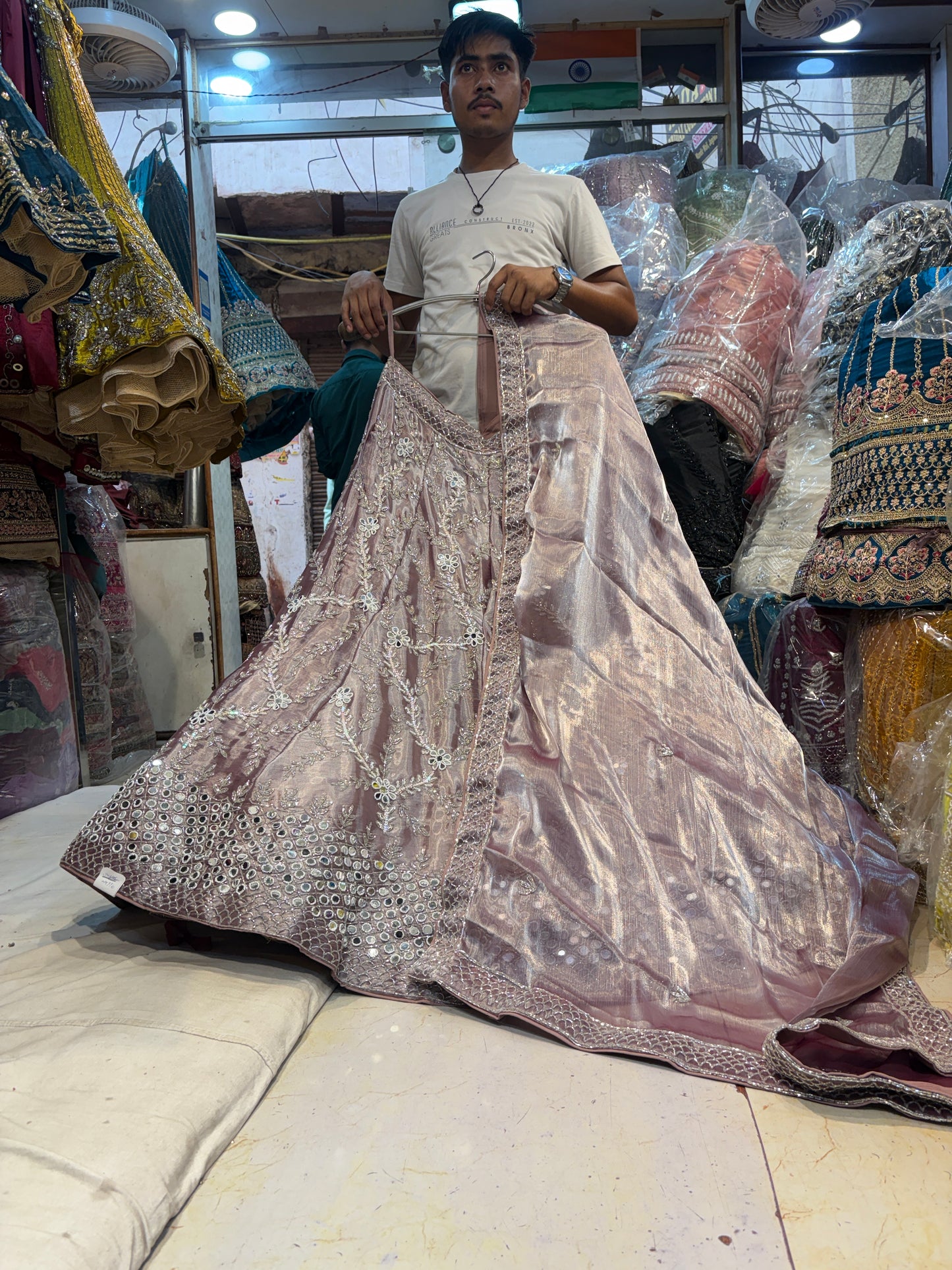 Stunning pink Lehenga
