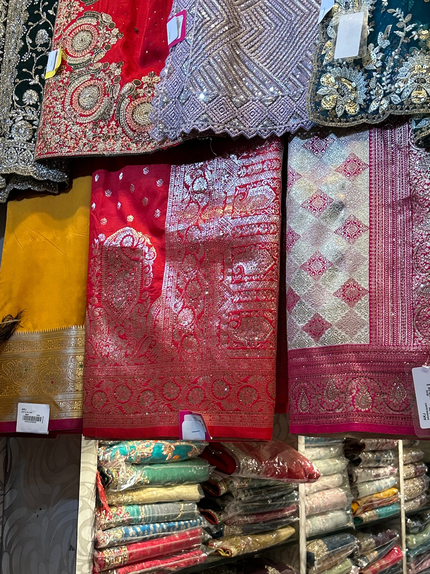 Fantastic yellow Saree