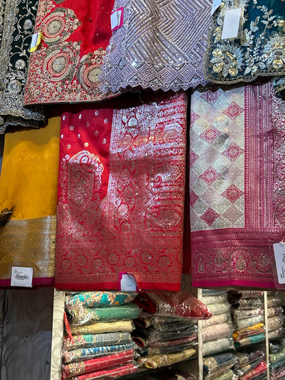 Fantastic yellow Saree