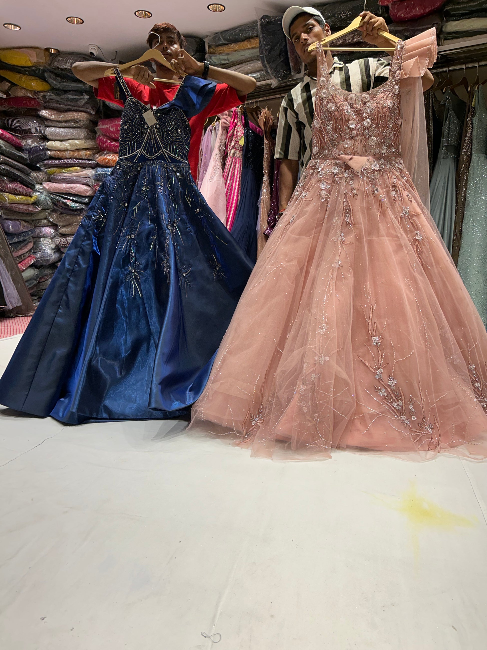 pink designer dresses Formal Collection | Pink Prom Gowns The Luxury Pink Mermaid Evening Dress is a breathtakingly beautiful gown that exudes femininity and glamour Light baby pink Designer Gown