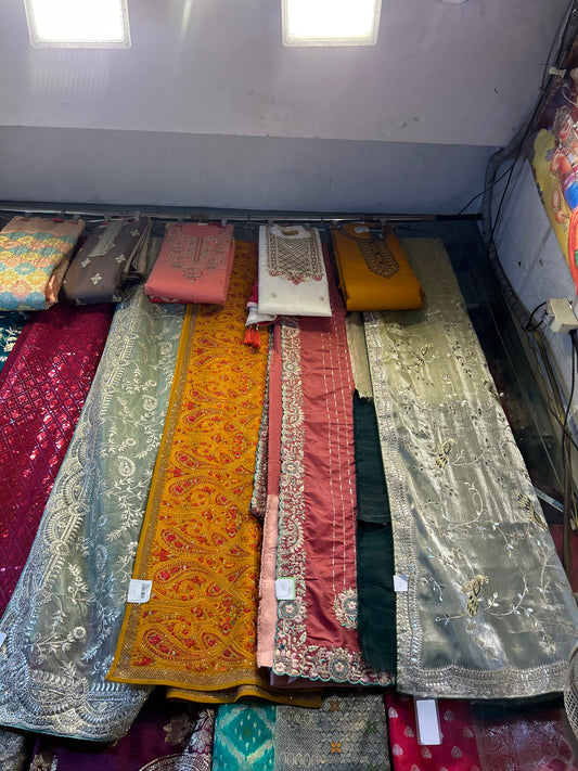 Awesome dark peach Saree