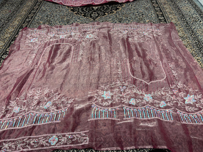 Charming Floral pink Lehenga