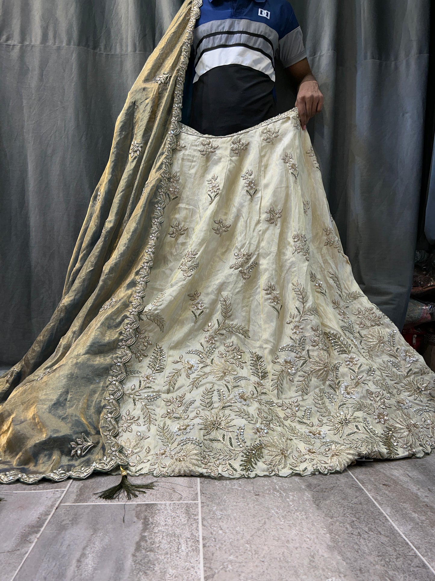 Amazing white lehenga