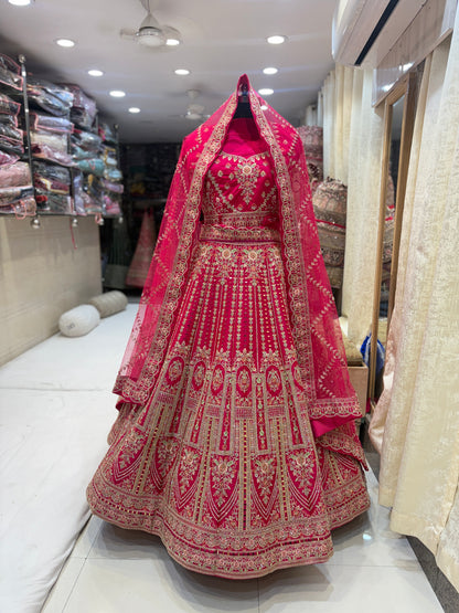 Charming Rani pink Lehenga