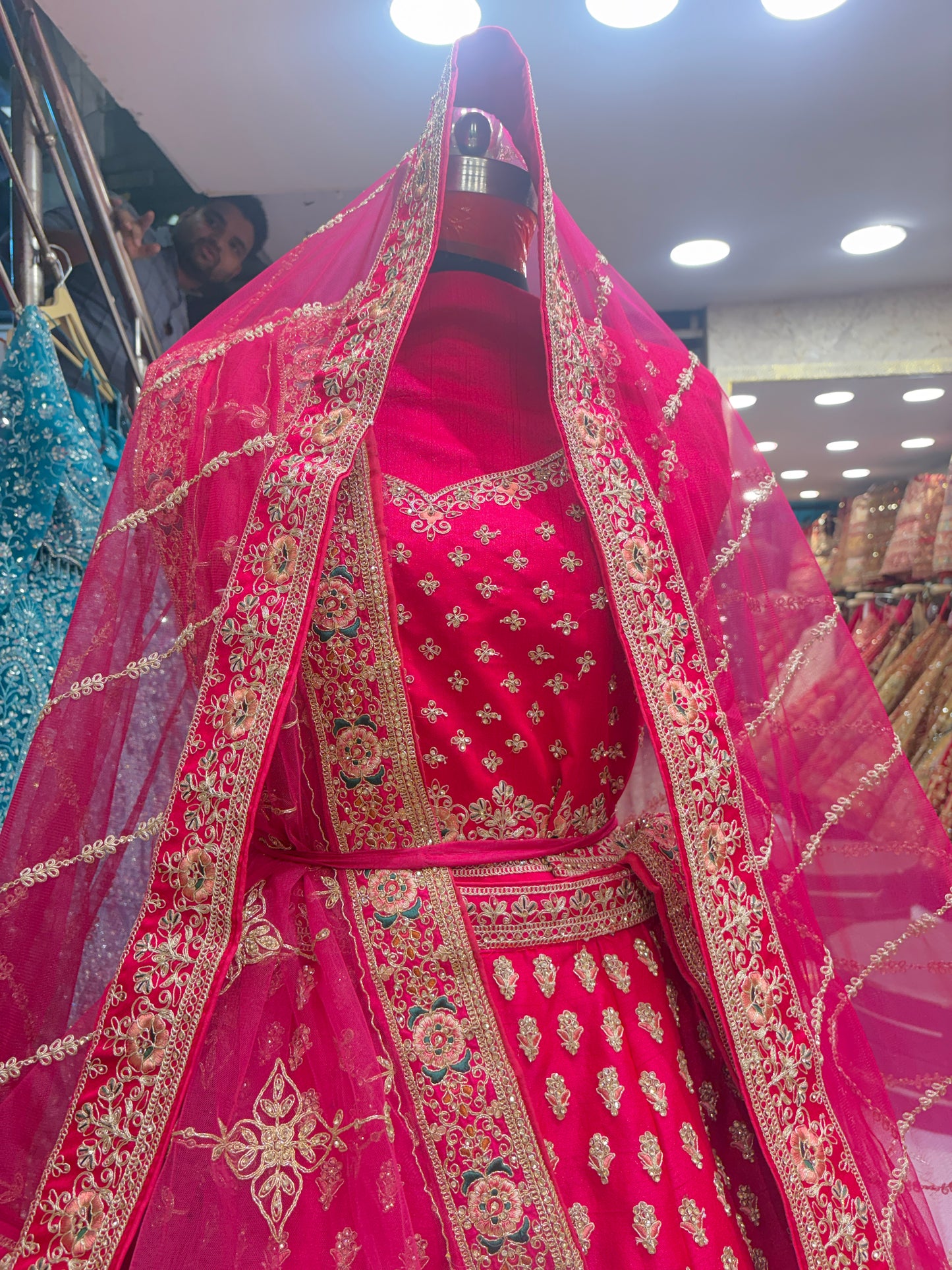 Good looking bridal Lehenga sherwani combo