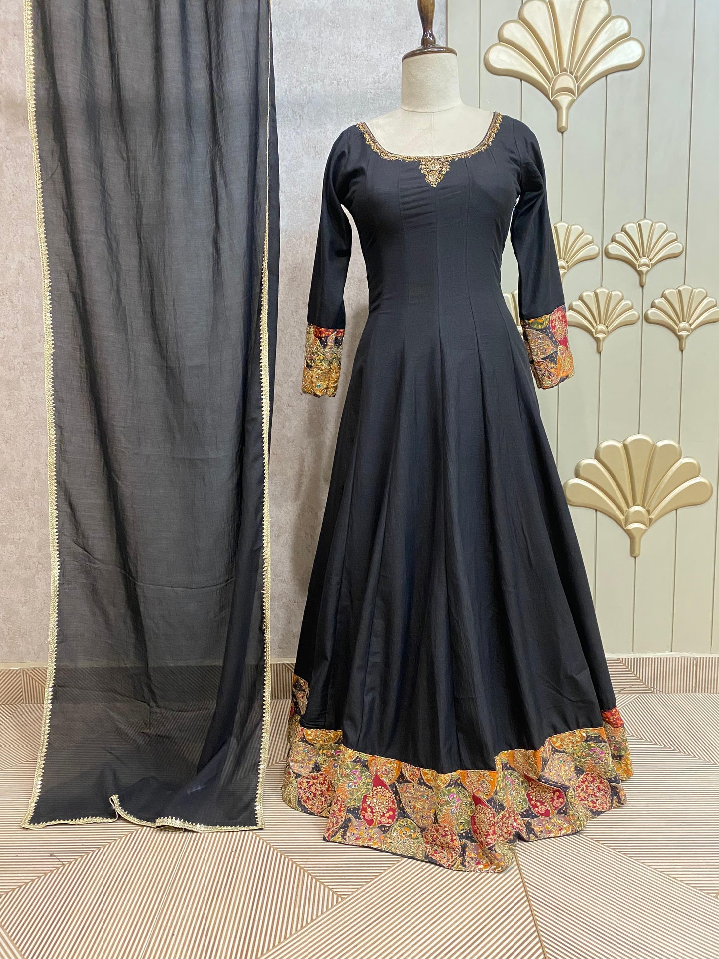 Black gown