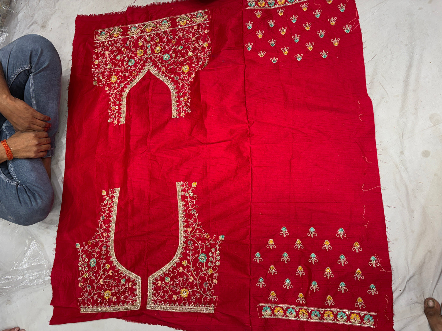 Lovely Rani pink peacock Lehenga