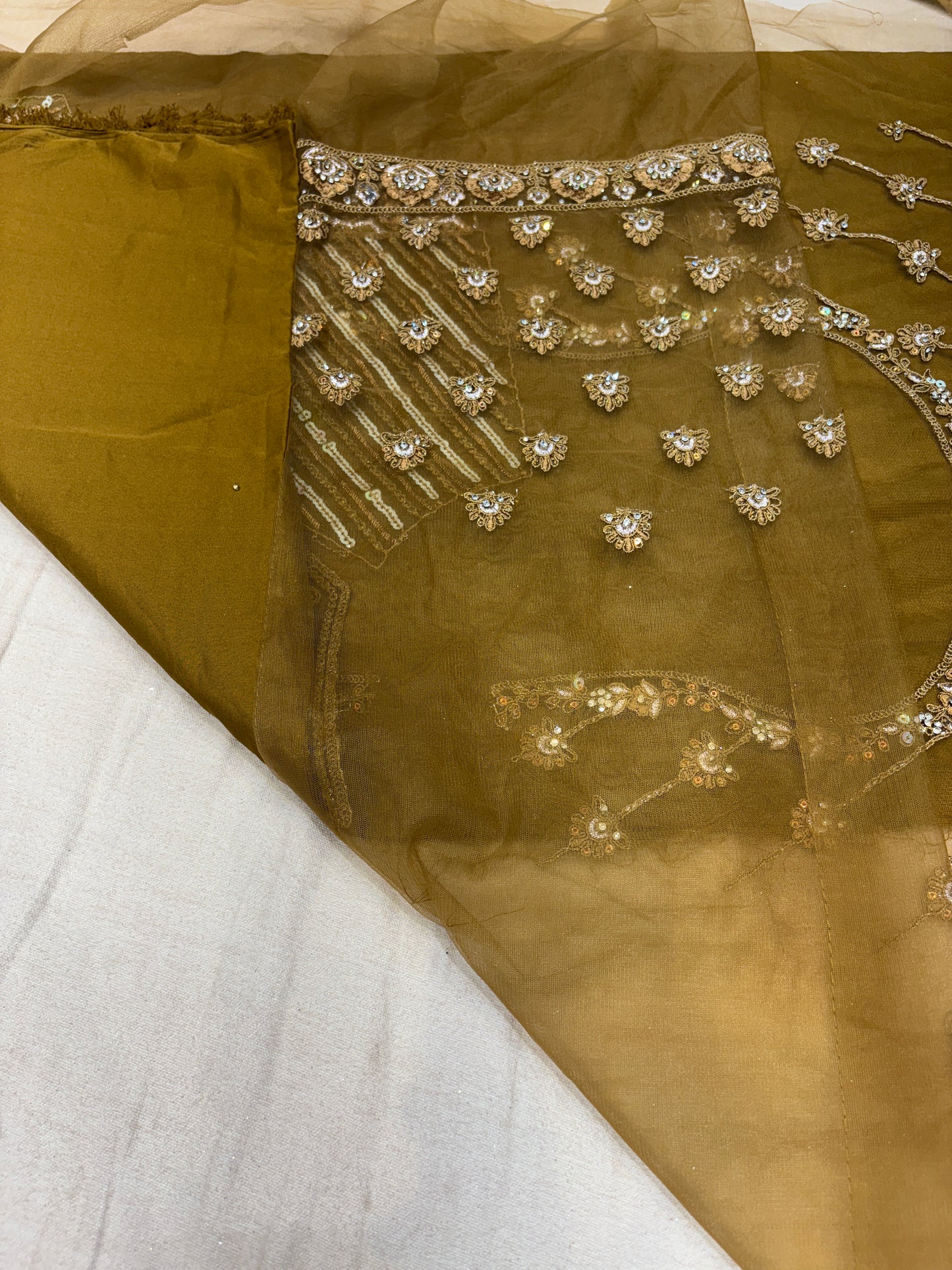 Engaging maroon summer cotton unstitched suit ( free size )