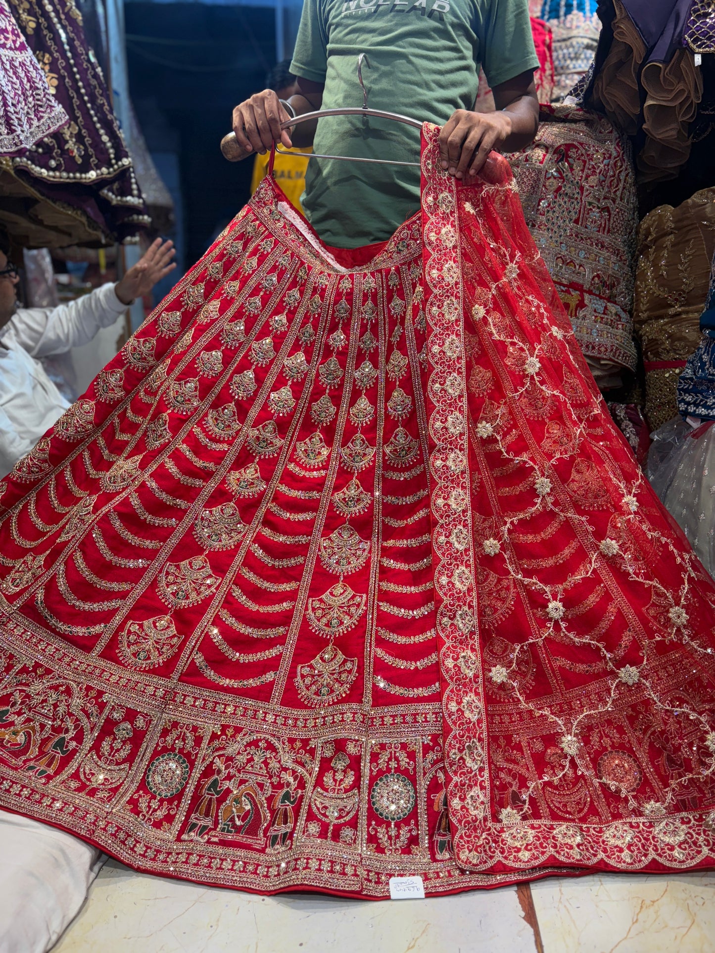 Gorgeous red Bridal Lehenga