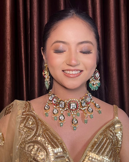 Eye catching Black On Black monotone Crop Top  lehenga