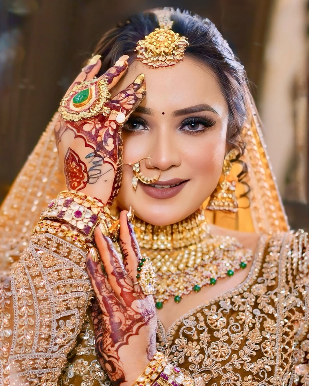 Fantastic Maroon red crop top Lehenga Happy Customer