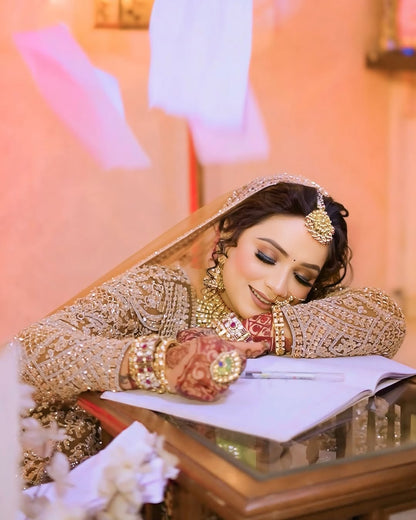 Fantastic Maroon red crop top Lehenga Happy Customer