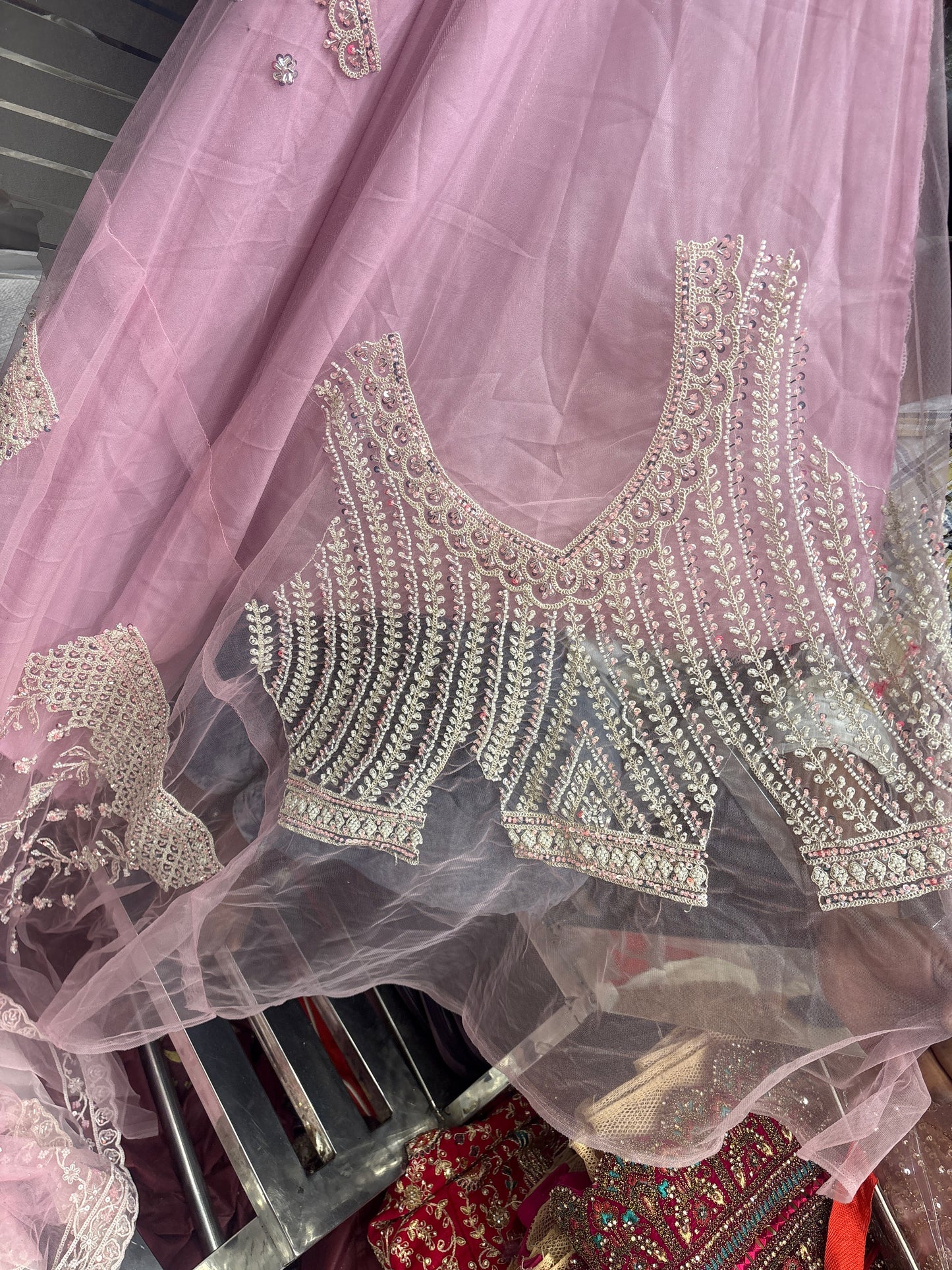 Eye catching pink Lehenga