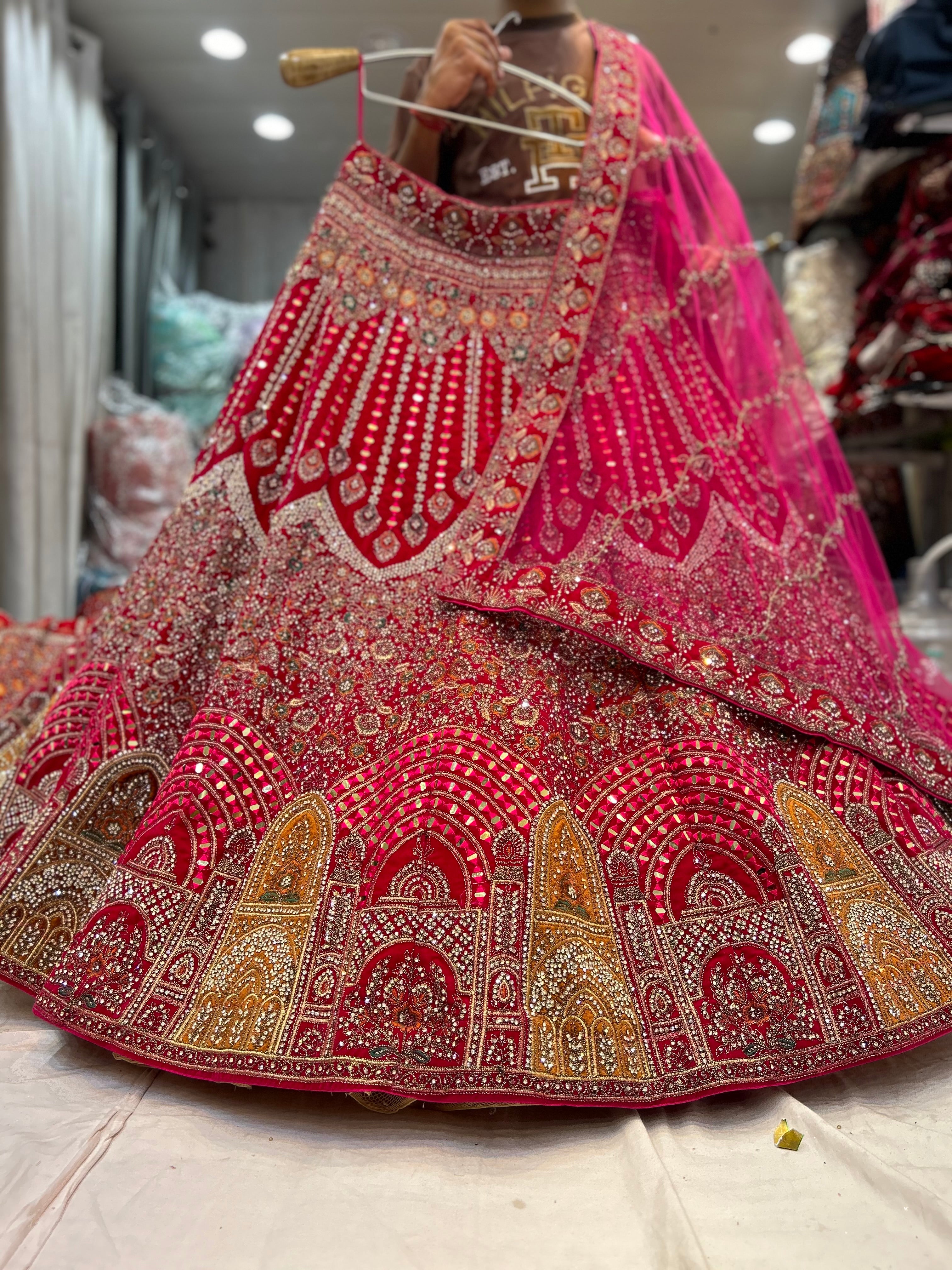 Rajwada bridal lehenga deals