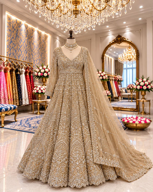 Yellow farshi gharara indo western dress lehenga