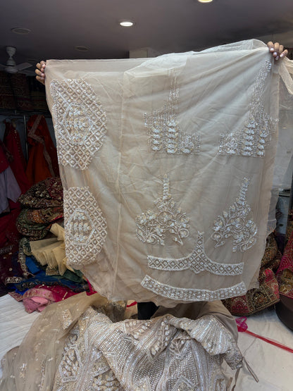 Golden Beige designer Lehenga