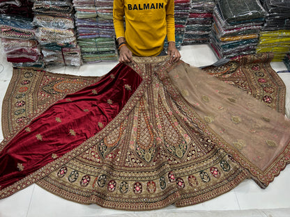 مدهش العاج المارون مزدوج دوبتا ليهينجا