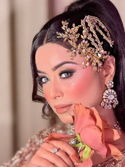 Designer Red crop top Lehenga Happy Customer