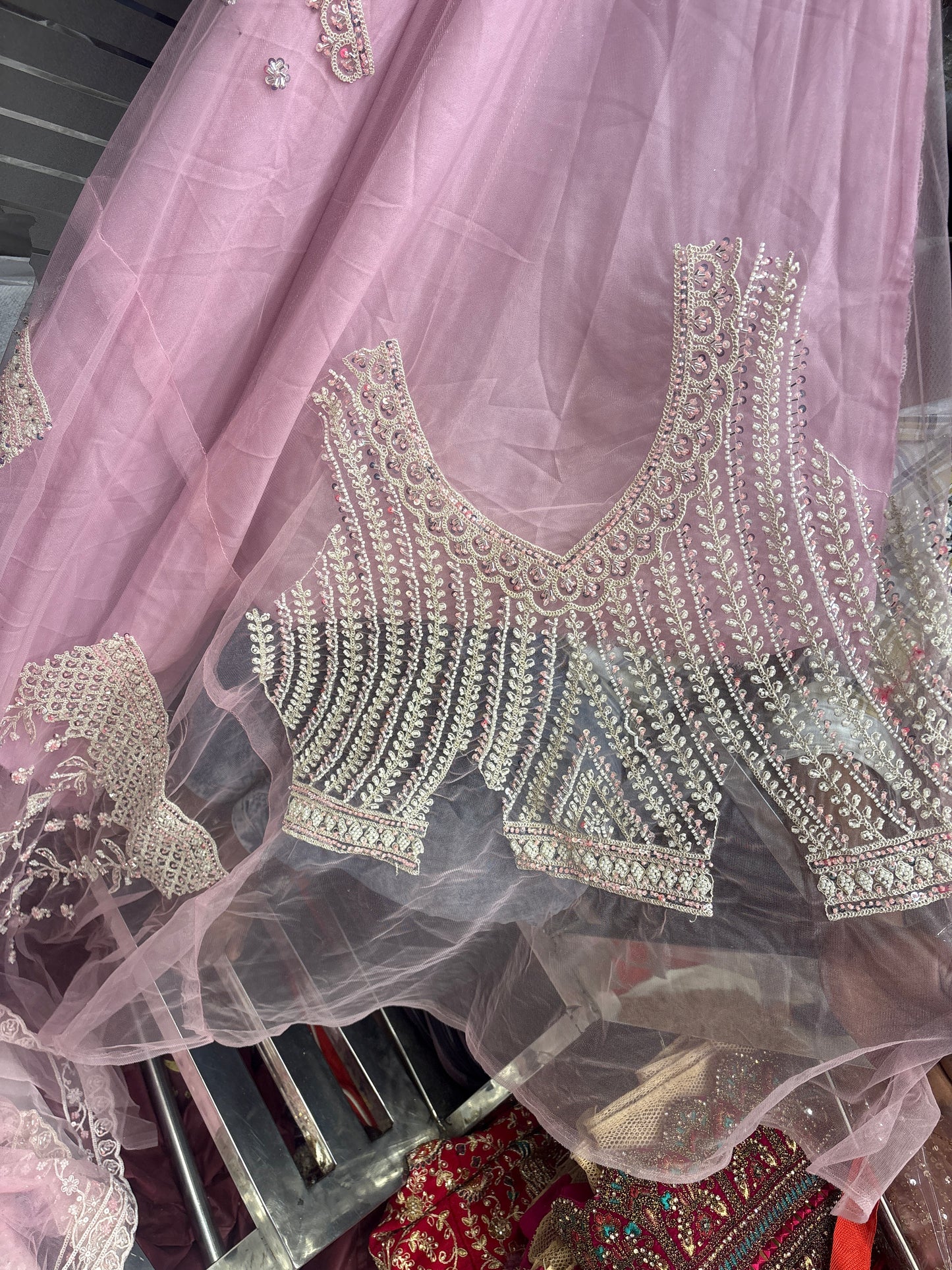 Eye catching pink Lehenga