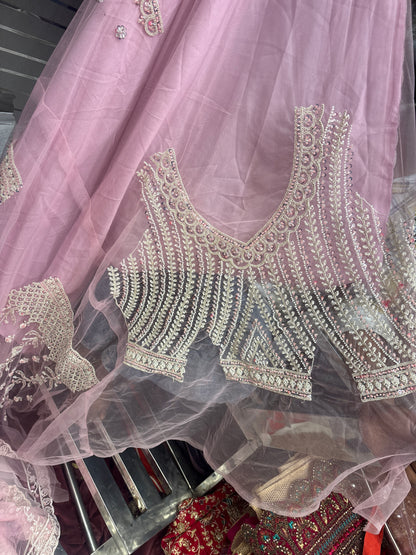 Eye catching pink Lehenga