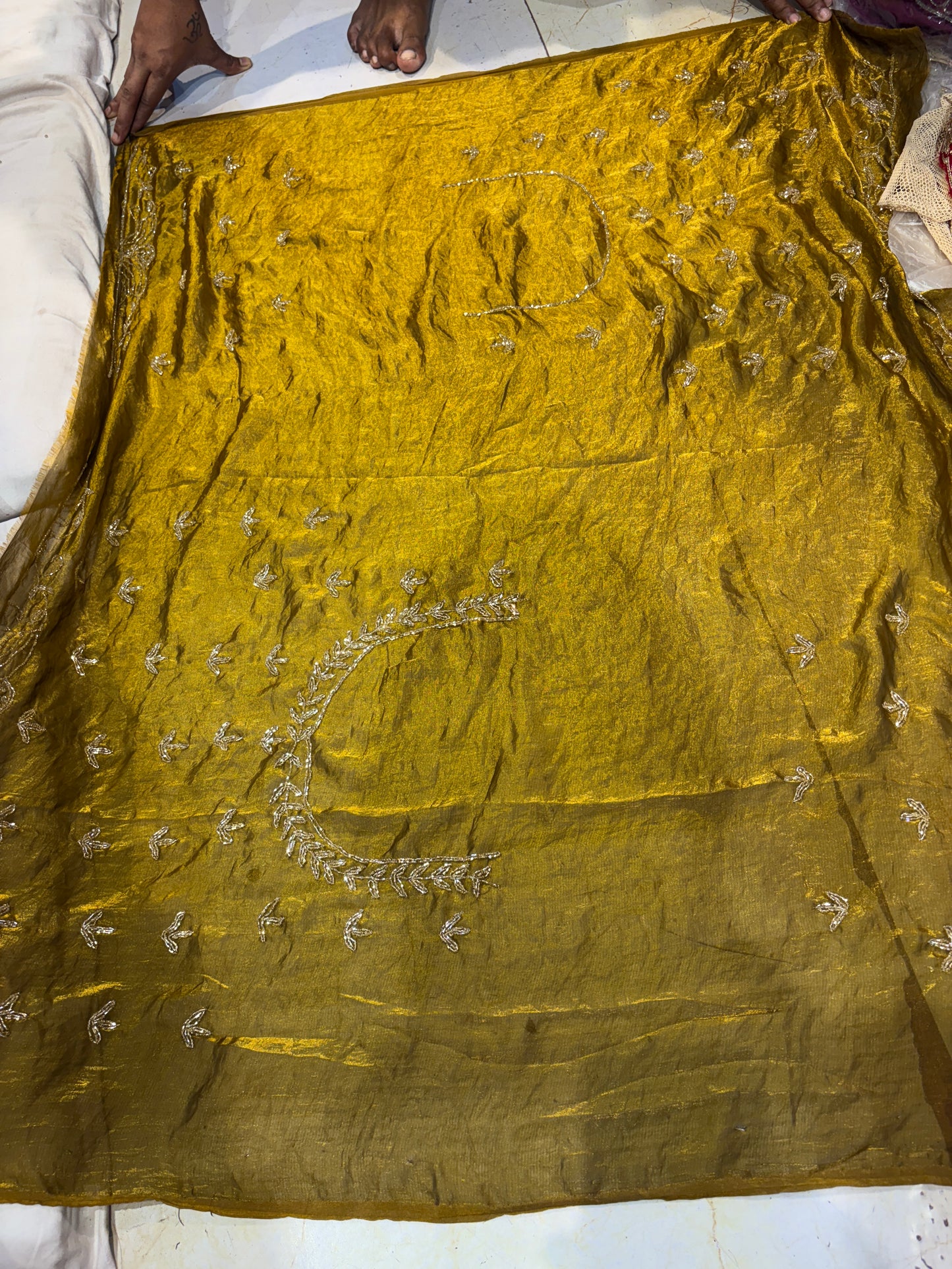 Fantastic Mustard Golden Lehenga