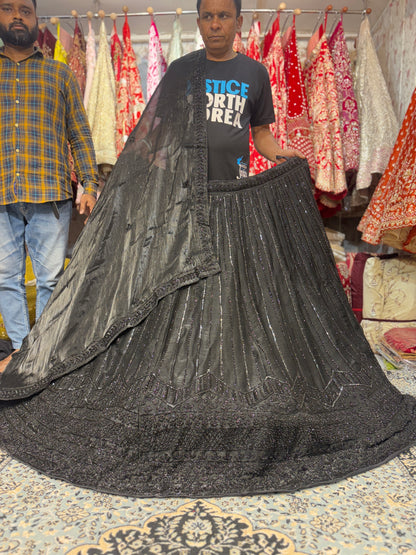 Tremendous Z black Lehenga