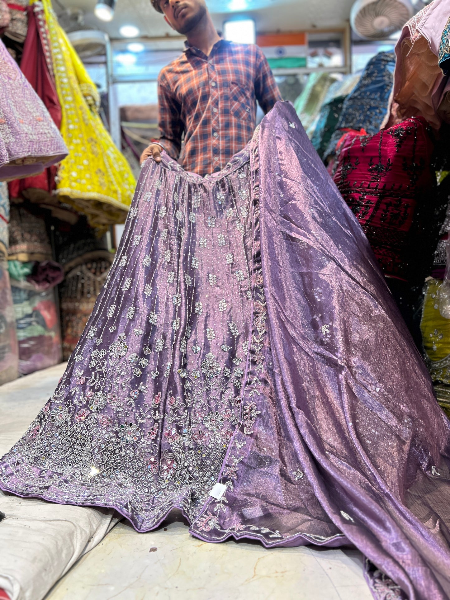 Gorgeous purple Lehenga