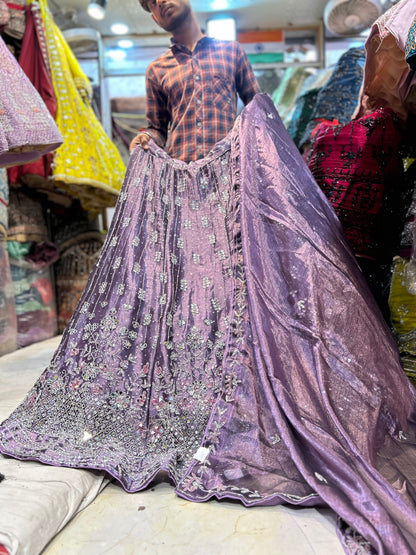 Gorgeous purple Lehenga