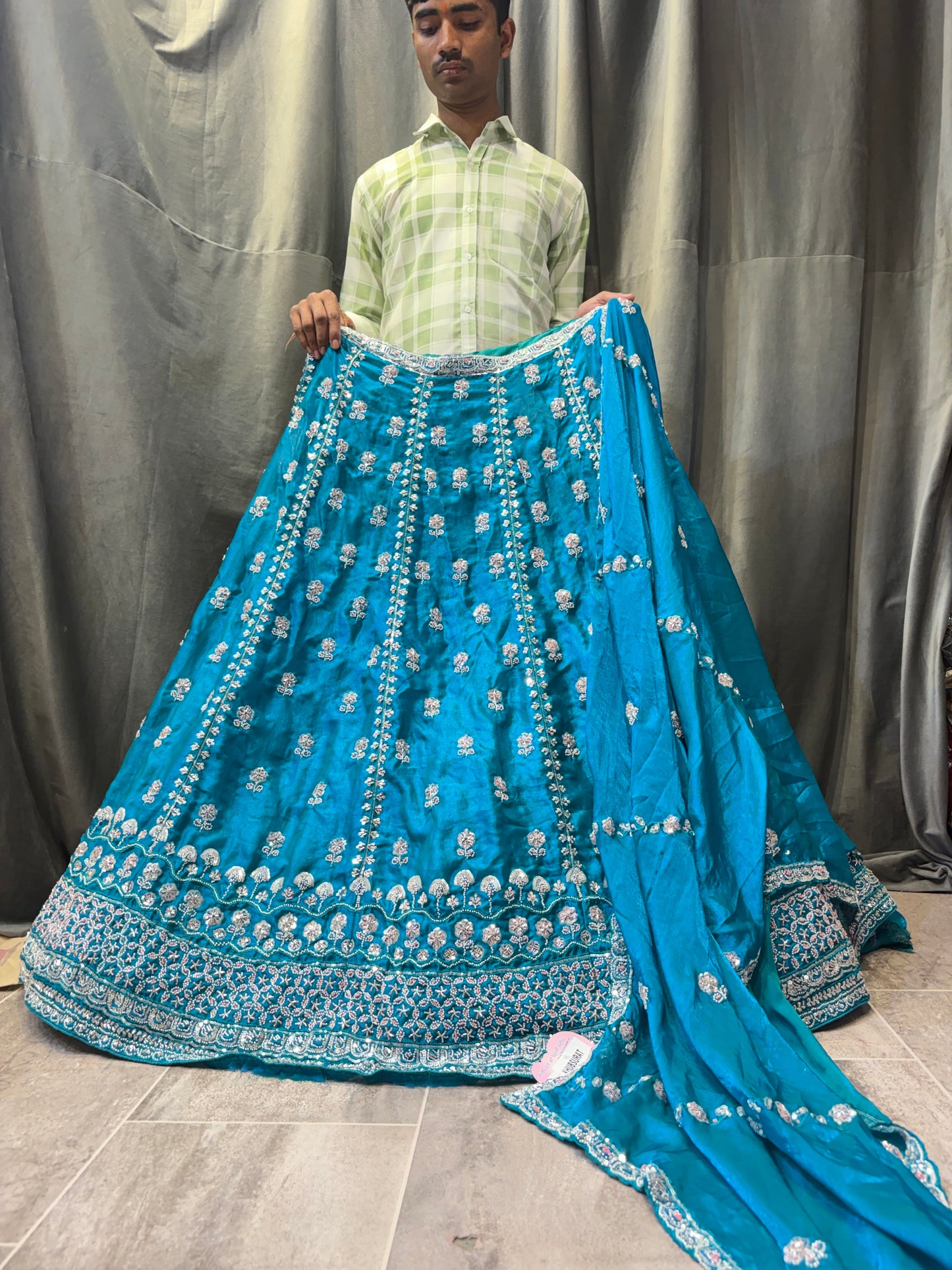 Blue Lehenga