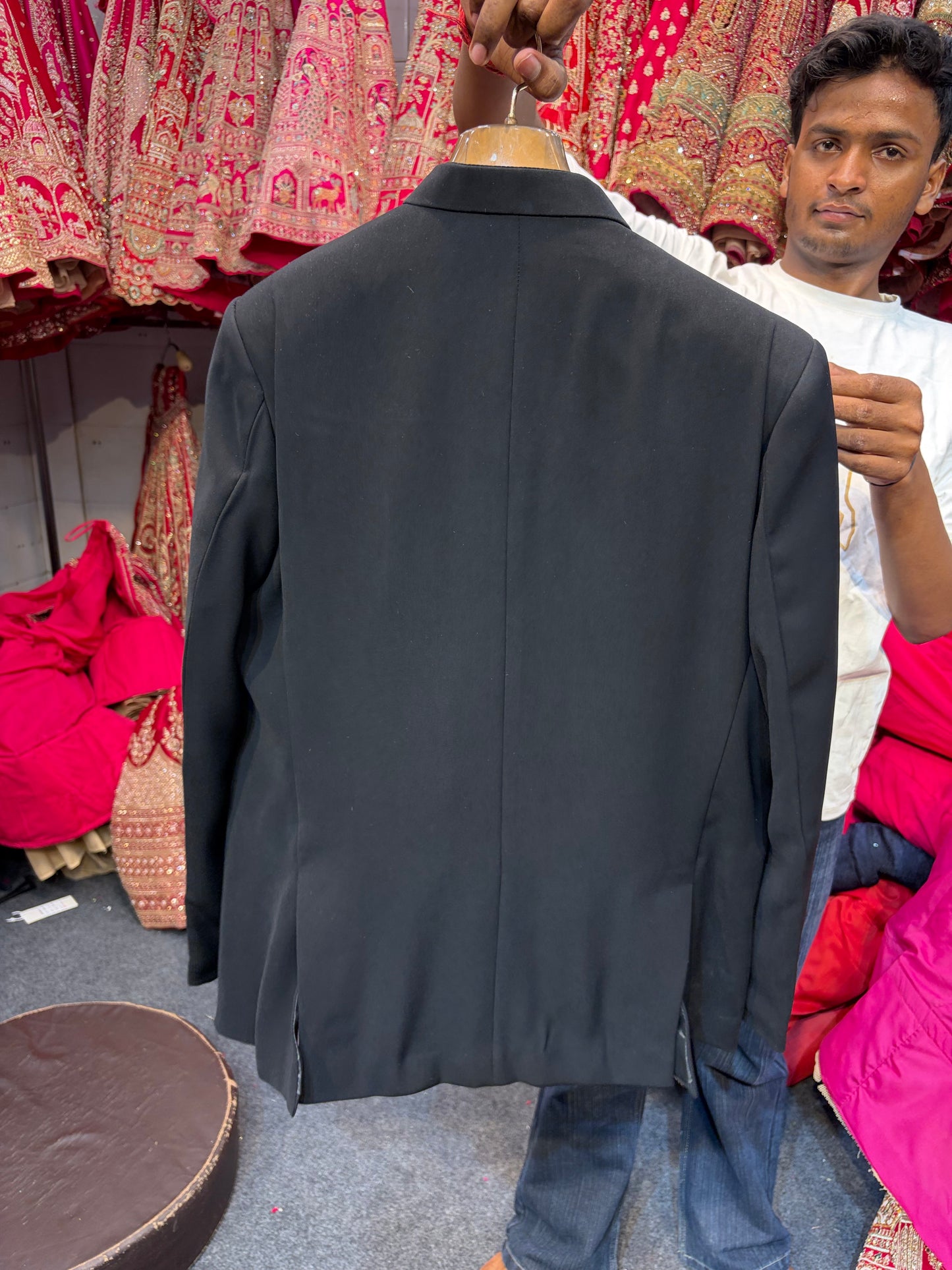 Black Indo western Jodhpuri Mens Wear