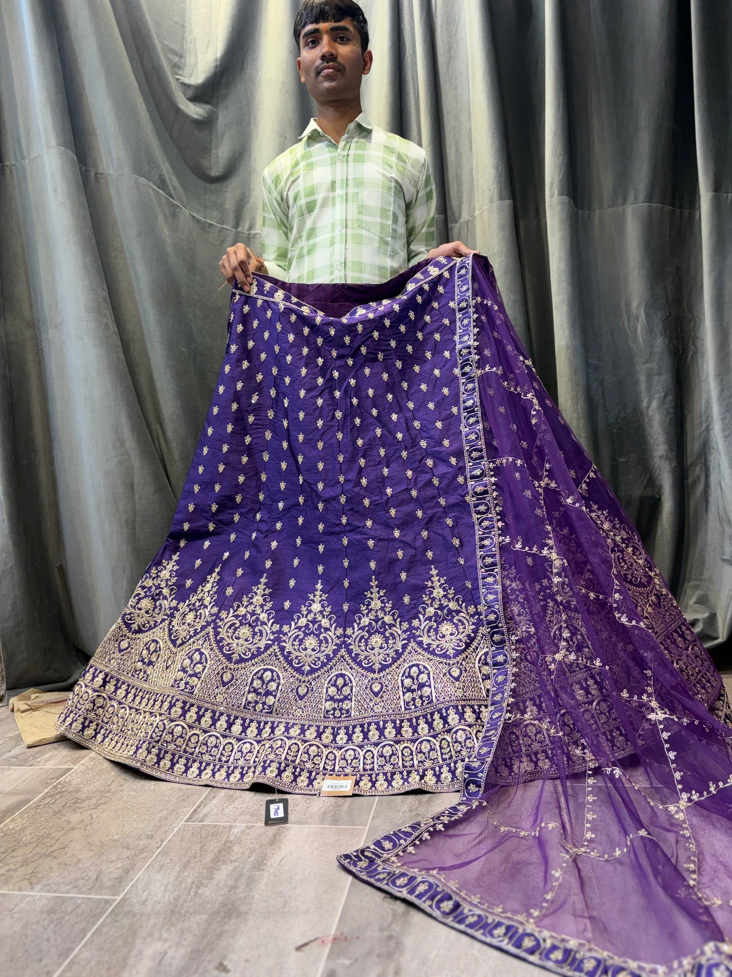 Purple Lehenga