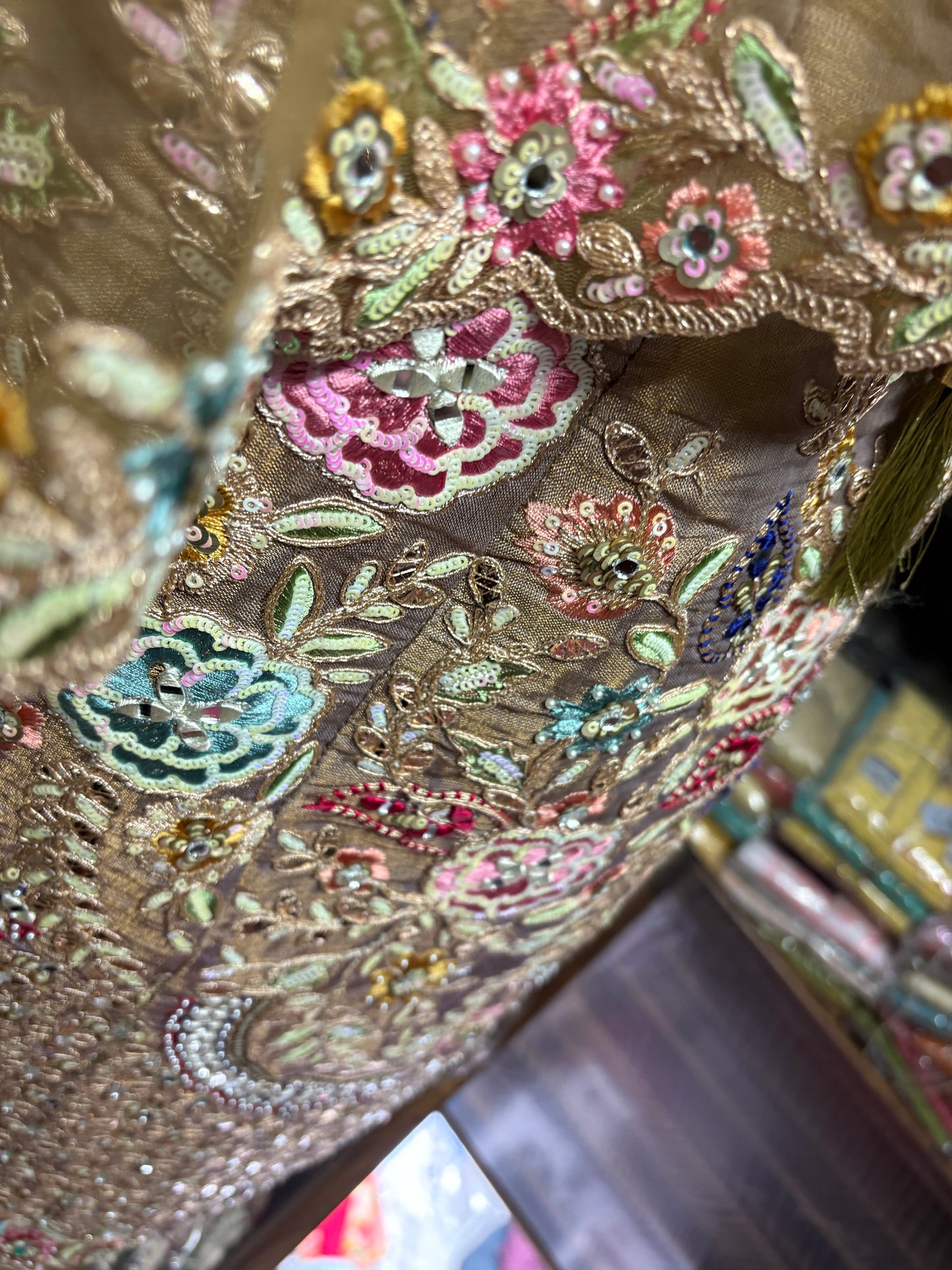 Eye catching yellow haldi mehendi Lehenga