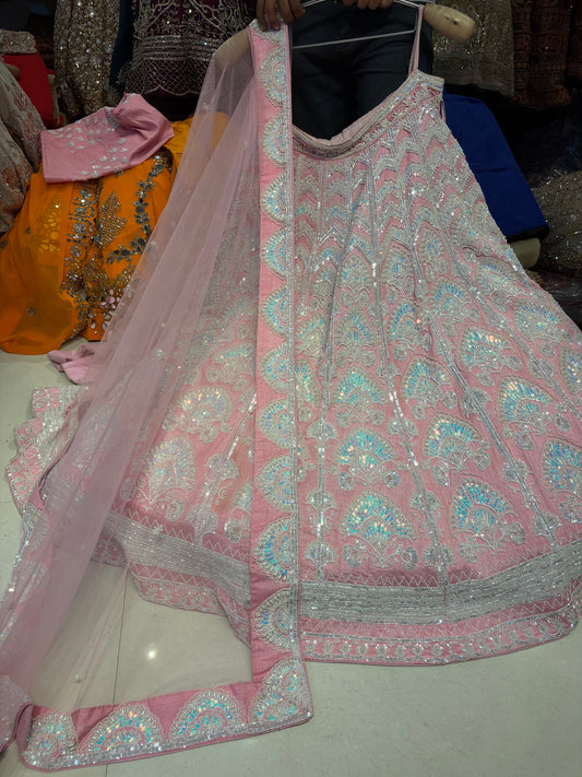 Baby Pink Lehenga