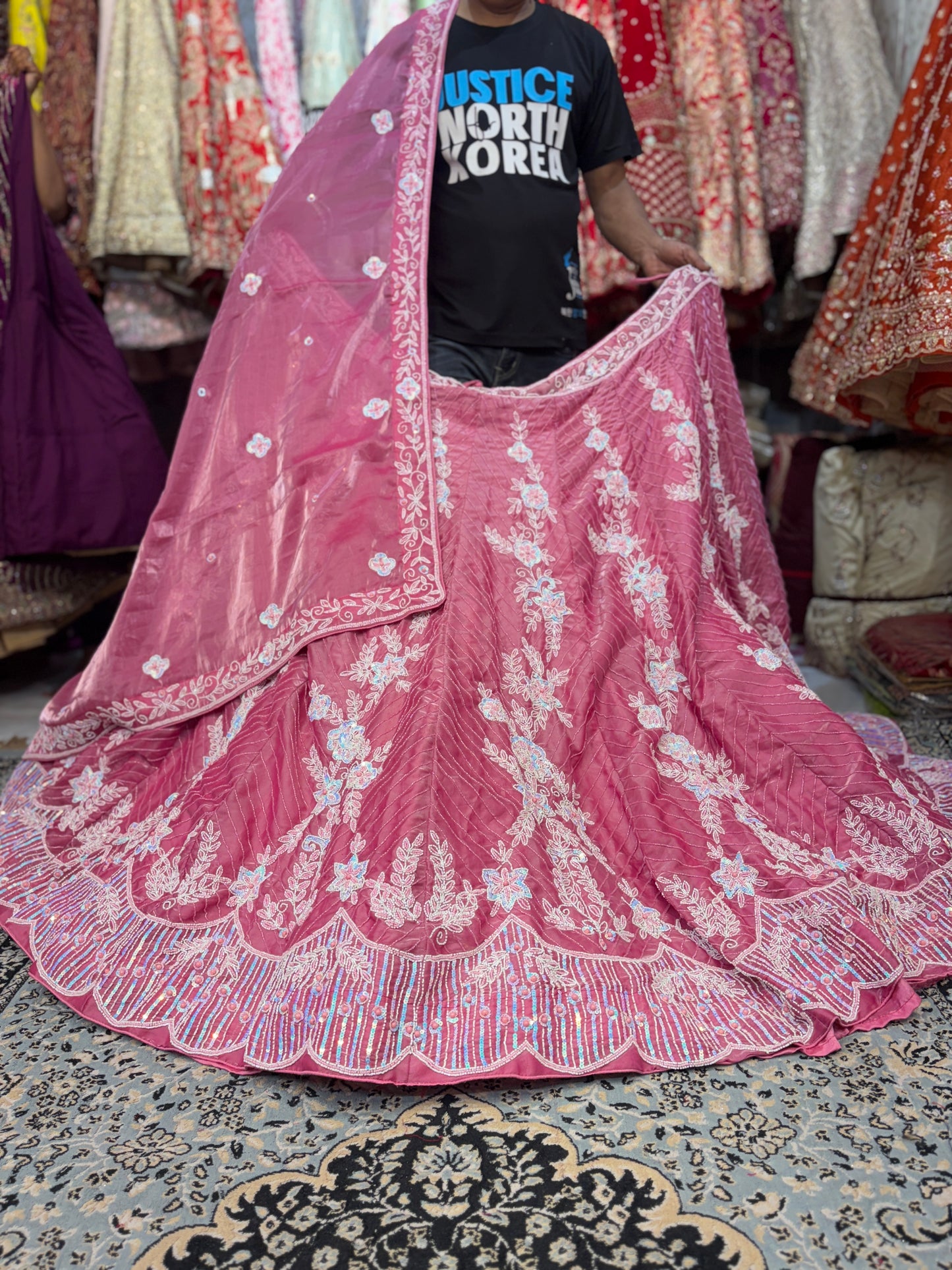 Amazing pink Lehenga