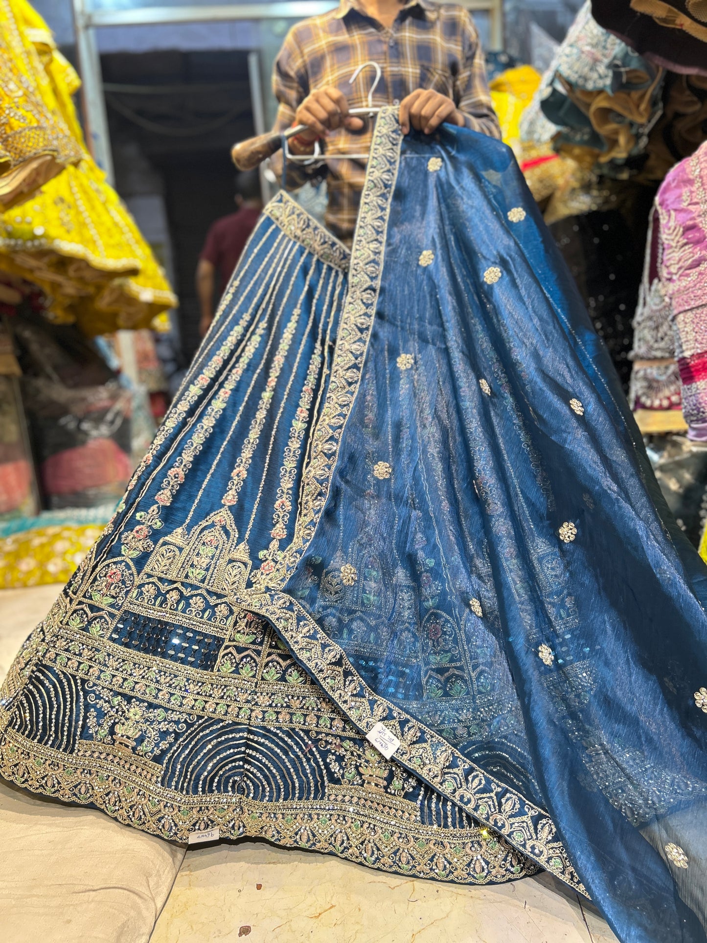 Engaging maroon lehenga❤️