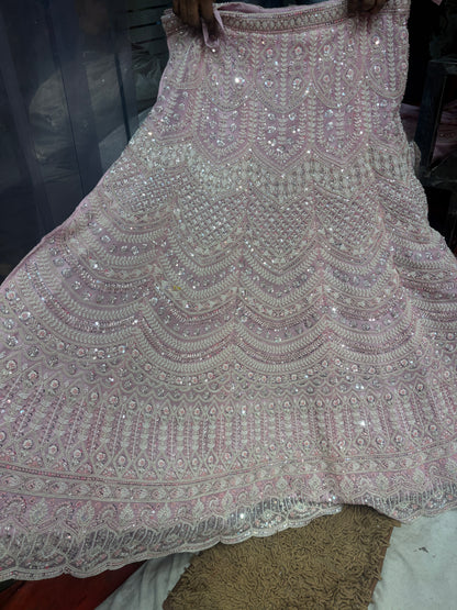 Eye catching pink Lehenga