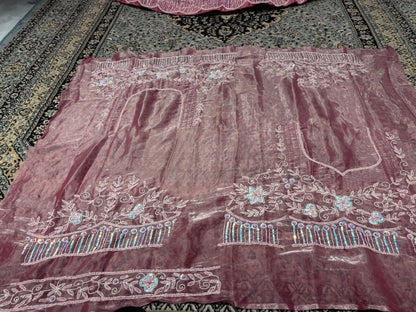 Charming Floral pink Lehenga