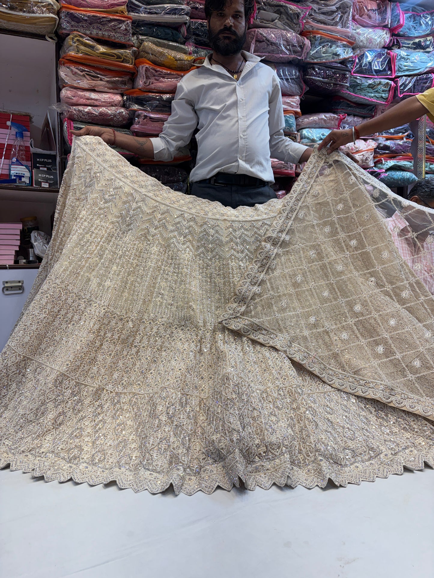 Gorgeous chiku golden Lehenga