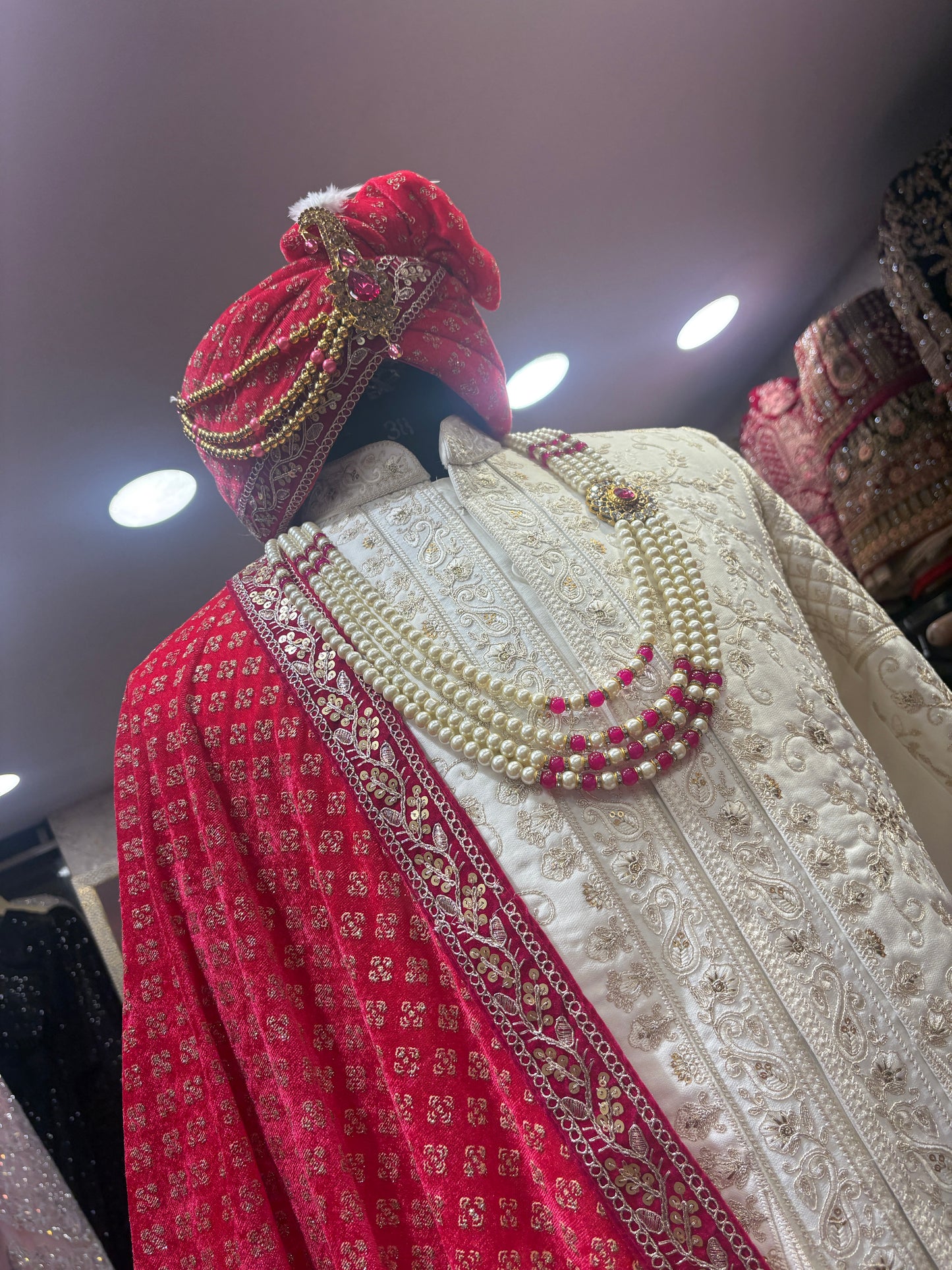 Good looking bridal Lehenga sherwani combo